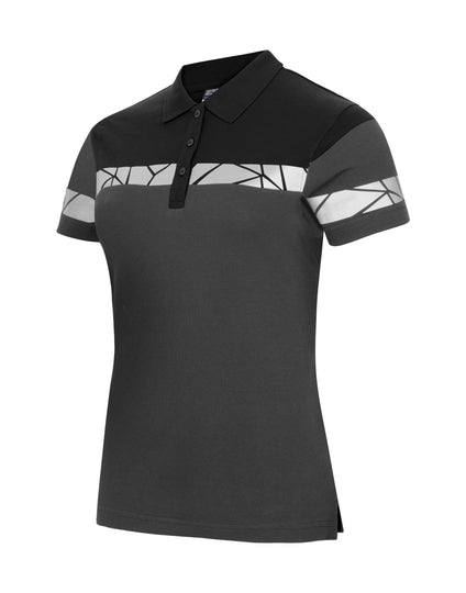 Pro-Job Progression 7006 Ladies Pique - Grey/Black