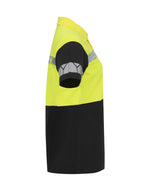 Pro-Job Progression 7006 Ladies Pique - Black/Yellow
