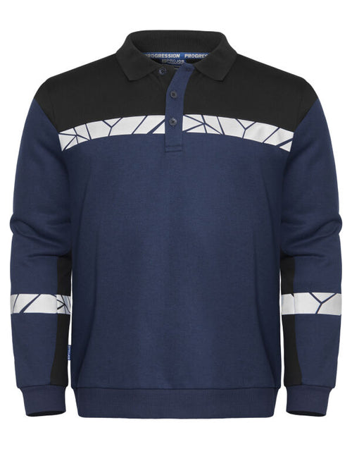 Pro-Job Progression 7100 Long Sleeve Polo Sweatshirt