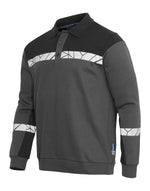 Pro-Job Progression 7100 Long Sleeve Polo Sweatshirt - thumbnail 4
