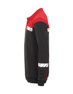 Pro-Job Progression 7100 Long Sleeve Polo Sweatshirt - Black/Red
