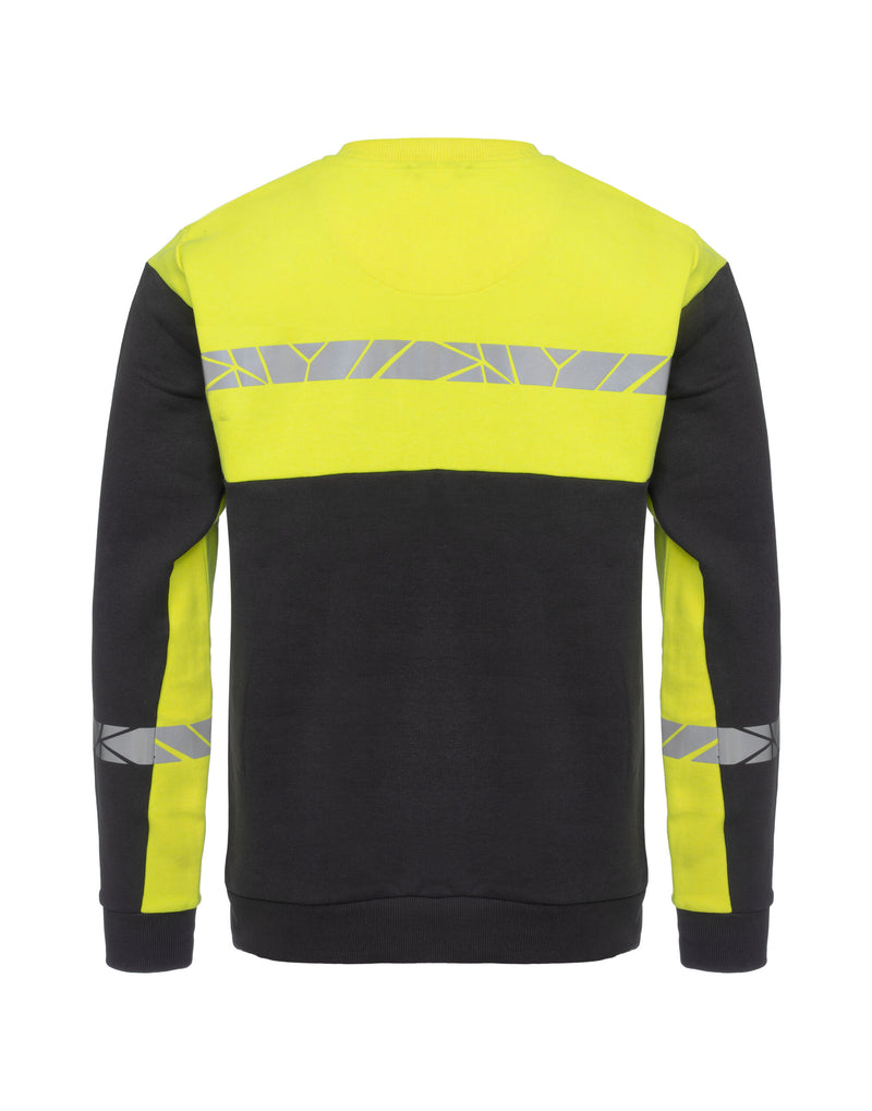 Pro-Job Progression 7101 Sweatshirt - Black/Yellow