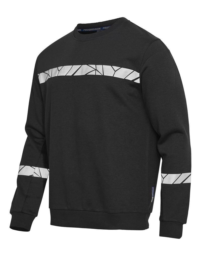 Pro-Job Progression 7101 Sweatshirt - Black/Black