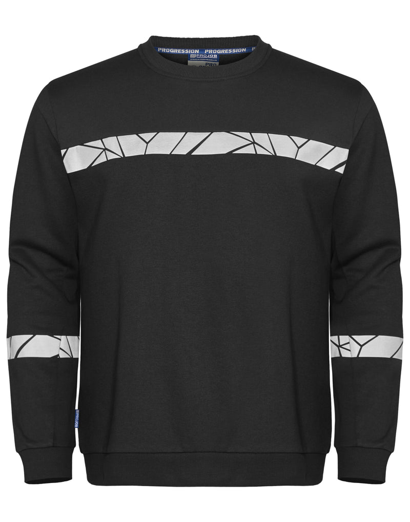 Pro-Job Progression 7101 Sweatshirt - Black/Black