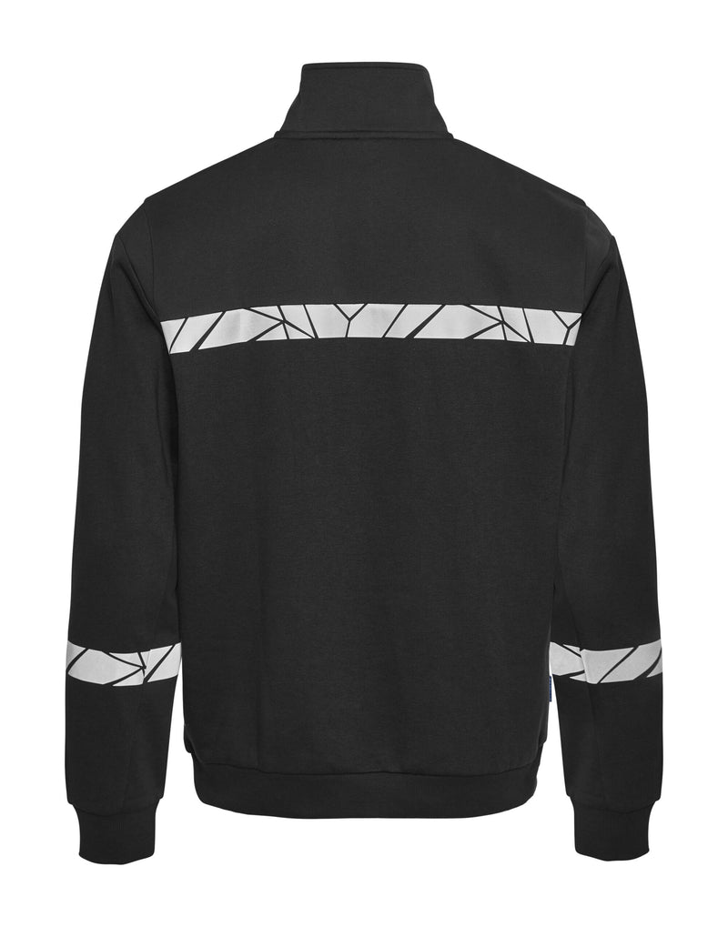 Pro-Job Progression 7102 1/2 Zip Sweatshirt - Black/Black