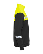 Pro-Job Progression 7102 1/2 Zip Sweatshirt - Black/Yellow