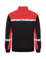 Pro-Job Progression 7102 1/2 Zip Sweatshirt - Black/Red