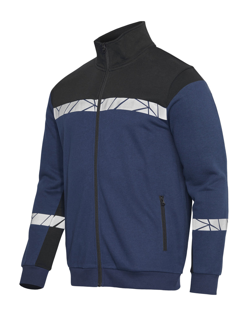 Pro-Job Progression 7103 Full Zip Sweat - Navy/Black
