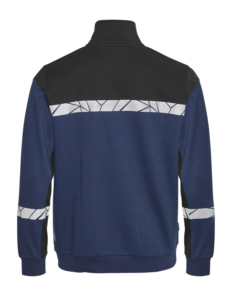 Pro-Job Progression 7103 Full Zip Sweat - Navy/Black