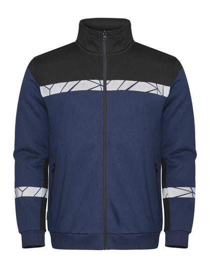 Pro-Job Progression 7103 Full Zip Sweat - Navy/Black