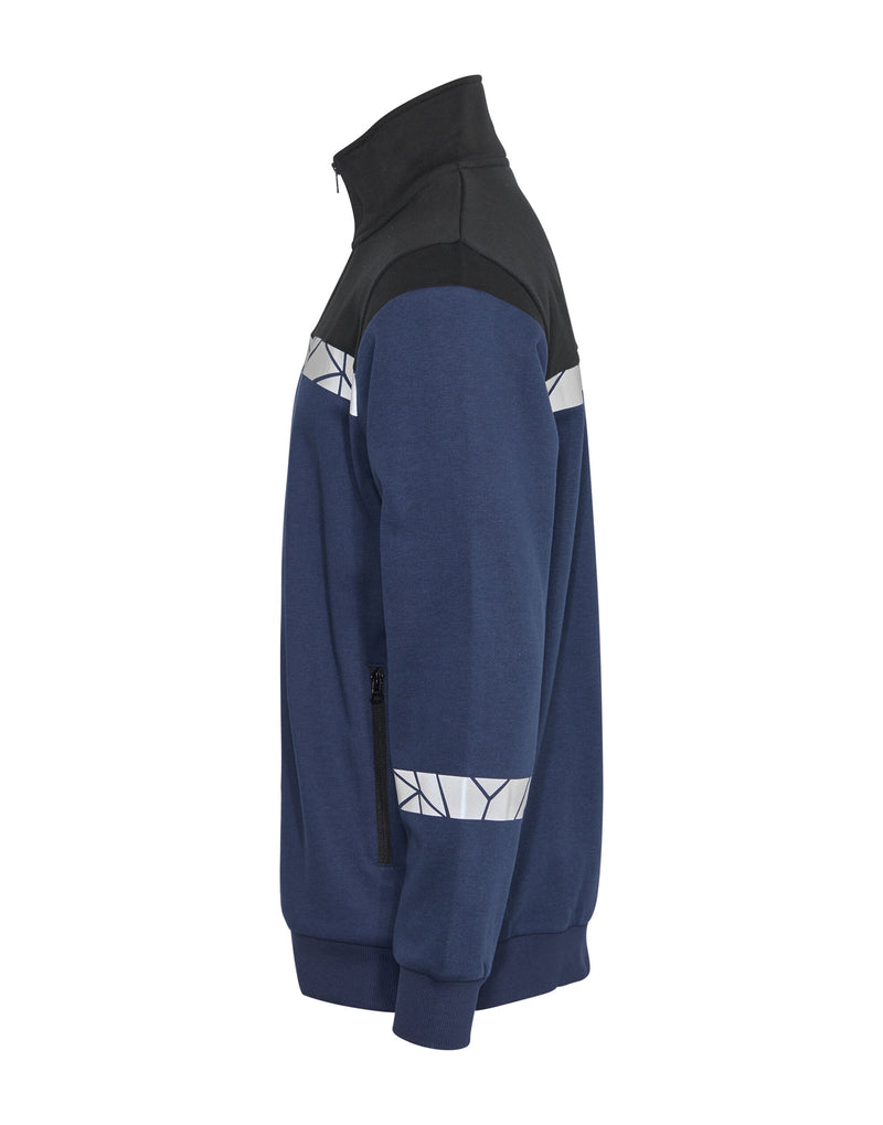 Pro-Job Progression 7103 Full Zip Sweat - Navy/Black