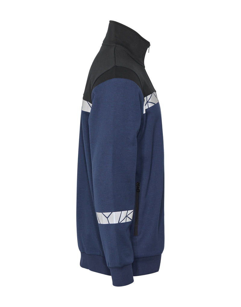 Pro-Job Progression 7103 Full Zip Sweat - Navy/Black