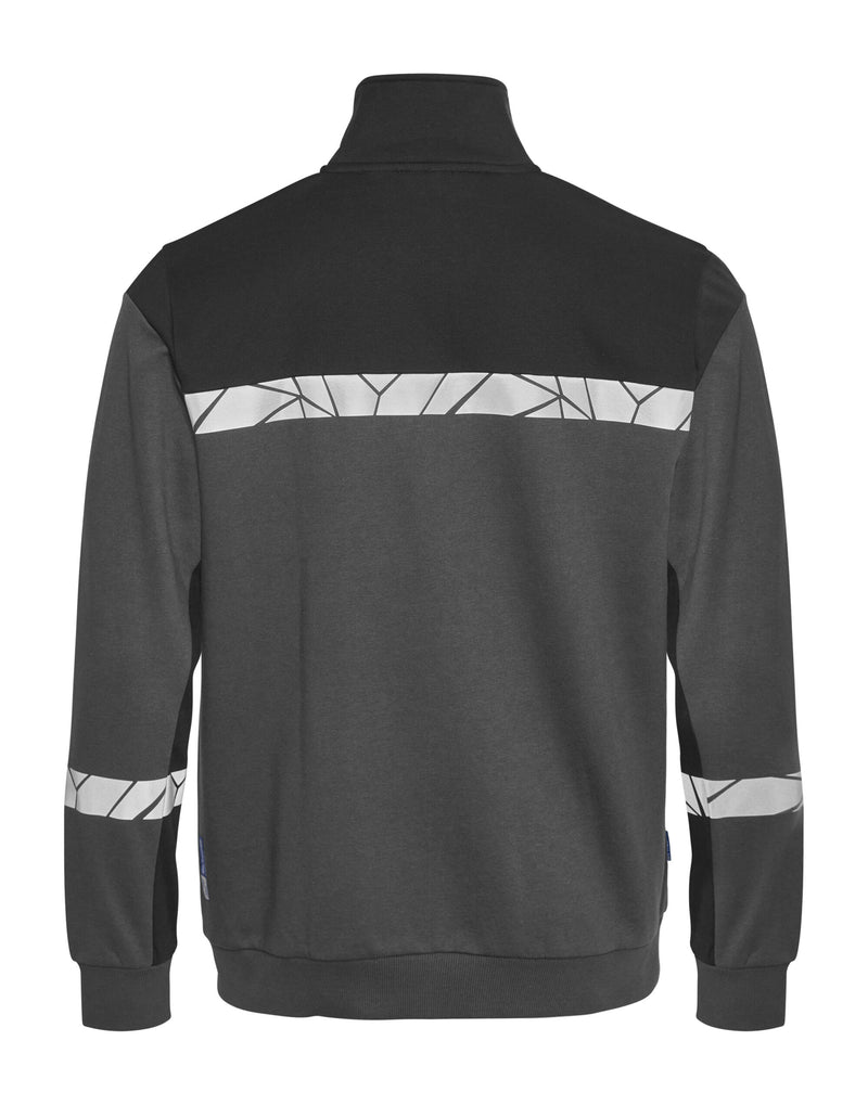 Pro-Job Progression 7103 Full Zip Sweat - Grey/Black