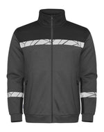 Pro-Job Progression 7103 Full Zip Sweat - Grey/Black