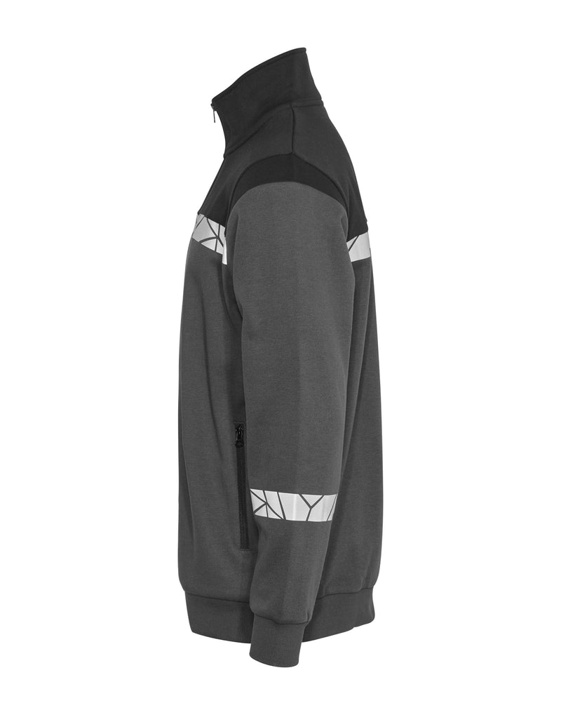 Pro-Job Progression 7103 Full Zip Sweat - Grey/Black