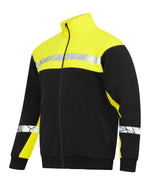 Pro-Job Progression 7103 Full Zip Sweat - Black/Yellow