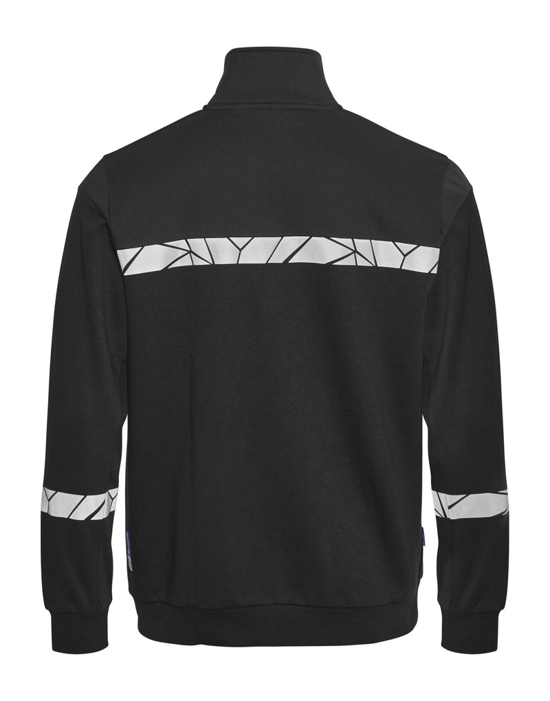 Pro-Job Progression 7103 Full Zip Sweat - Black/Black