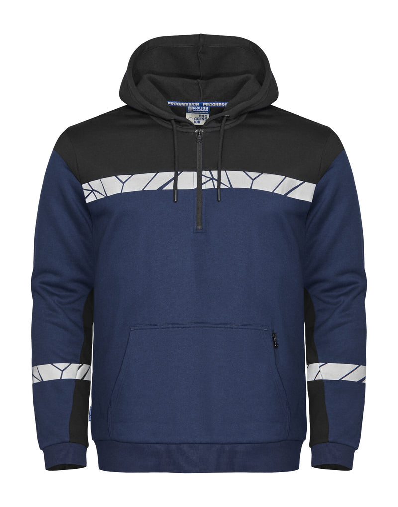 Pro-Job Progression 7104 1/2 Zip Hoodie