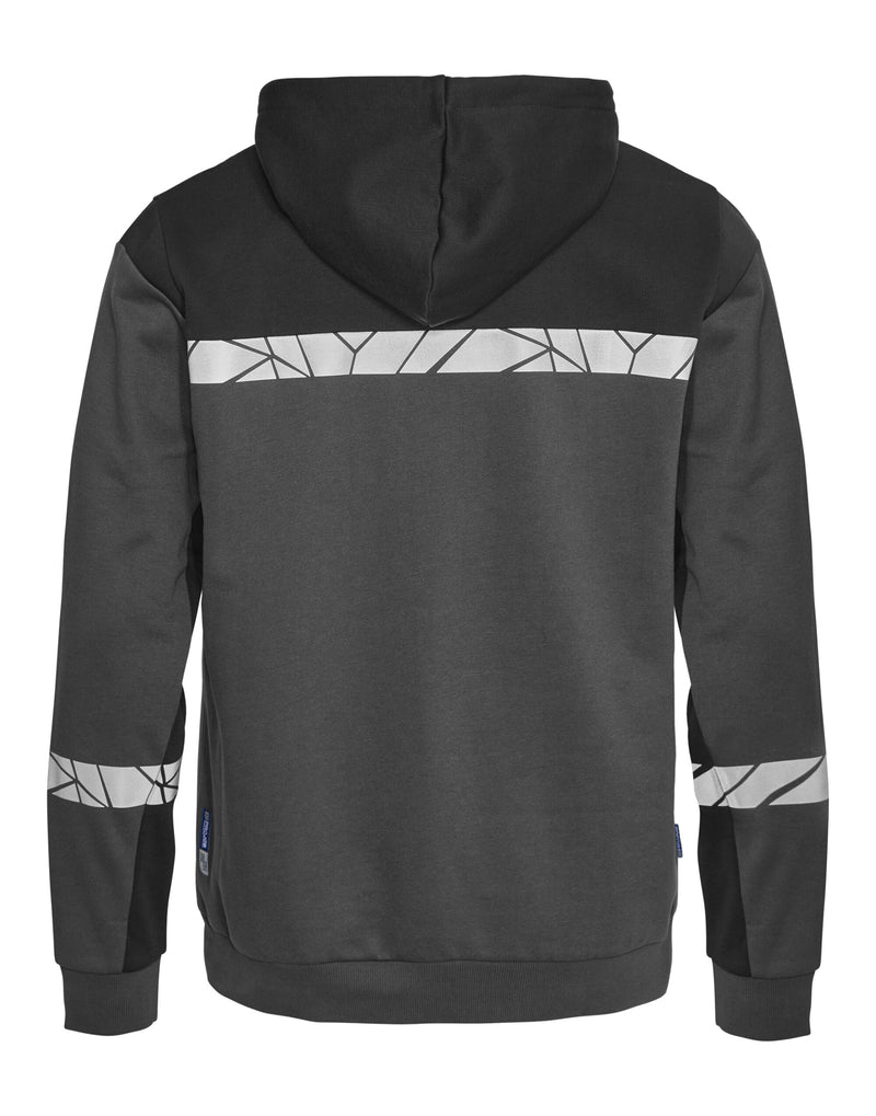 Pro-Job Progression 7104 1/2 Zip Hoodie - Grey/Black