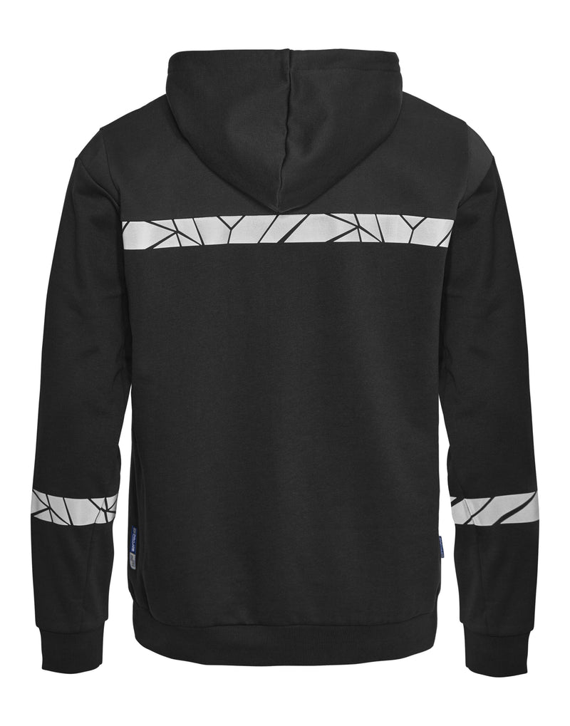 Pro-Job Progression 7104 1/2 Zip Hoodie - Black/Black