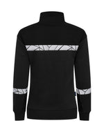 Pro-Job Progression 7105 Ladies Full Zip Sweatshirt - Black/Black