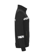 Pro-Job Progression 7105 Ladies Full Zip Sweatshirt - Black/Black