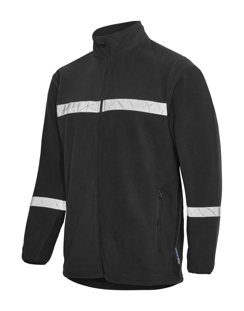 Pro-Job Progression 7300 Full Zip Fleece - Black/Black