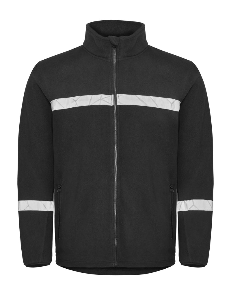 Pro-Job Progression 7300 Full Zip Fleece - Black/Black