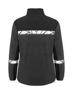 Pro-Job Progression 7301 Ladies Full Zip Fleece - Grey/Black