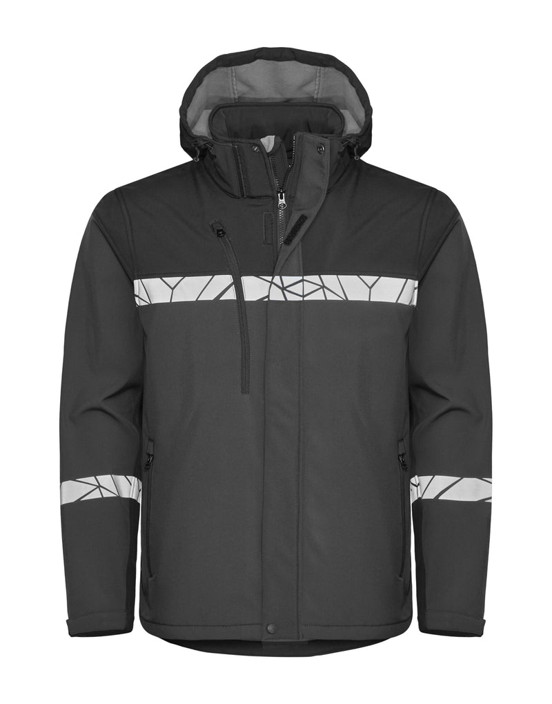 Pro-Job Progression 7400 Softshell Jacket - Grey/Black