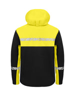 Pro-Job Progression 7400 Softshell Jacket - Black/Yellow