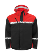 Pro-Job Progression 7400 Softshell Jacket - Black/Red