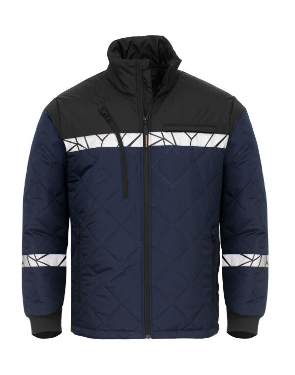 Pro-Job Progression 7404 Light Weight Quilted Jacket - Navy/Black