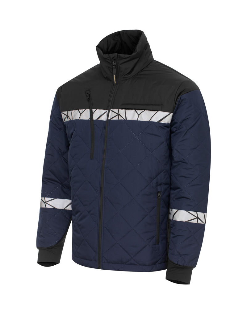 Pro-Job Progression 7404 Light Weight Quilted Jacket - Navy/Black