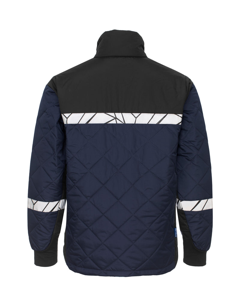 Pro-Job Progression 7404 Light Weight Quilted Jacket - Navy/Black