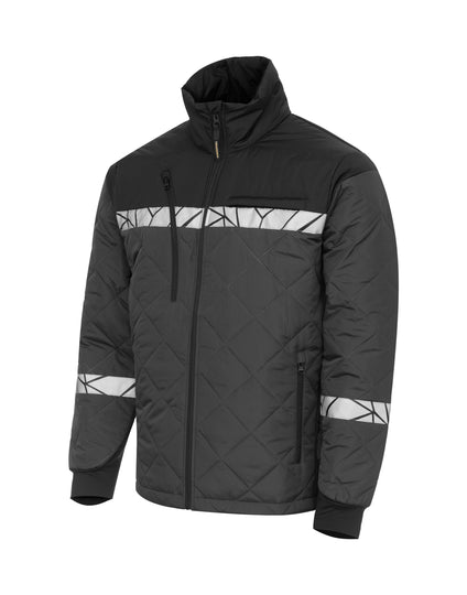 Pro-Job Progression 7404 Light Weight Quilted Jacket - Grey/Black