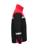 Pro-Job Progression 7404 Light Weight Quilted Jacket - Black/Red