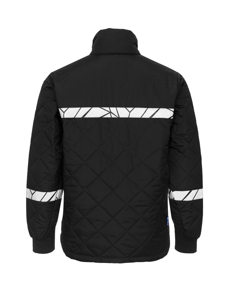 Pro-Job Progression 7404 Light Weight Quilted Jacket - Black/Black