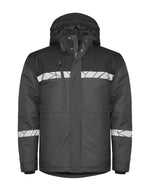 Pro-Job Progression 7413 Padded Softshell 		_X000D_ - Grey/Black