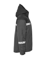 Pro-Job Progression 7413 Padded Softshell 		_X000D_ - Grey/Black