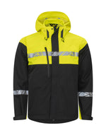 Pro-Job Progression 7414 Shell Jacket - Black/Yellow