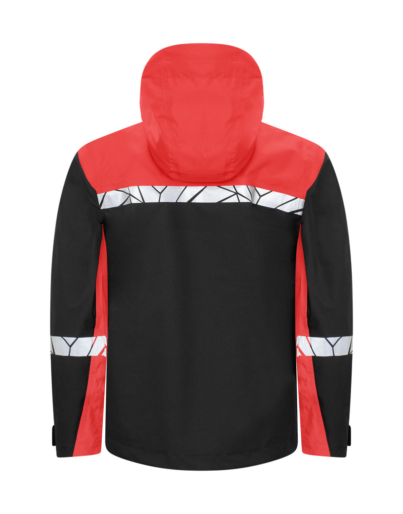 Pro-Job Progression 7414 Shell Jacket - Black/Red