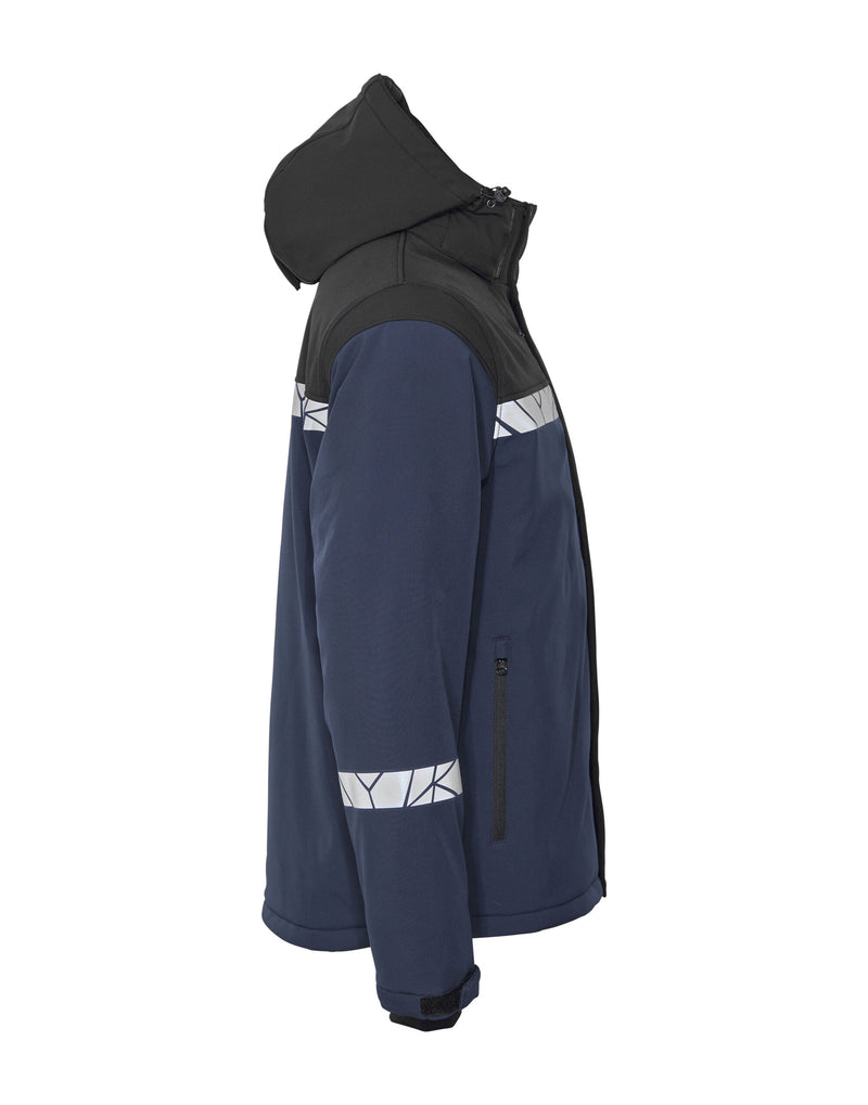 Pro-Job Progression 7415 Functional Padded Shell Jacket - Navy/Black
