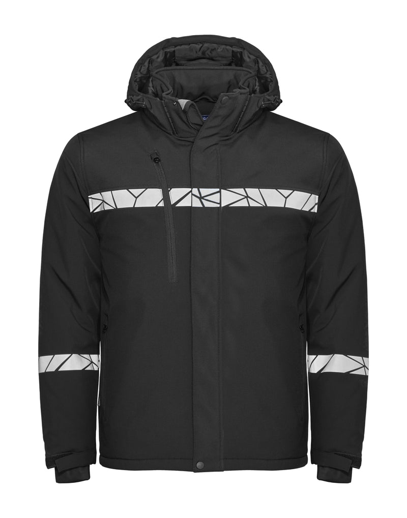 Pro-Job Progression 7415 Functional Padded Shell Jacket - Black/Black