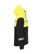 Pro-Job Progression 7417 Ladies Softshell Jacket - Black/Yellow