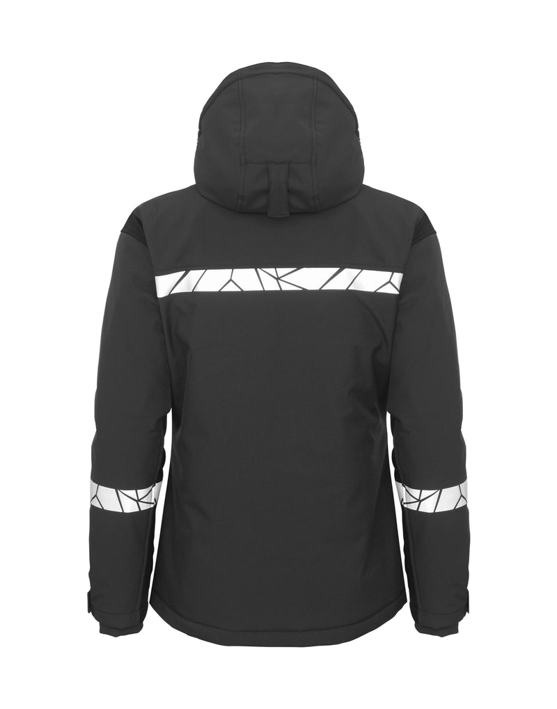 Pro-Job Progression 7417 Ladies Softshell Jacket - Black/Black