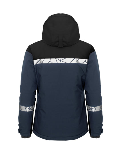 Pro-Job Progression 7418 Ladies Padded Softshell Jacket - Navy/Black