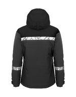 Pro-Job Progression 7418 Ladies Padded Softshell Jacket - Grey/Black