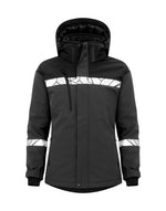 Pro-Job Progression 7418 Ladies Padded Softshell Jacket - Grey/Black