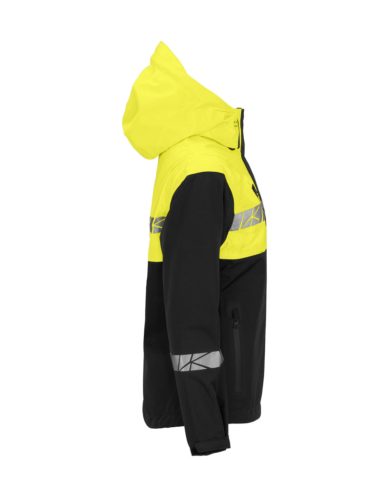 Pro-Job Progression 7419 Ladies Shell Jacket - Black/Yellow